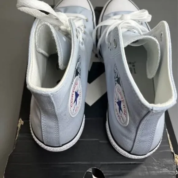 Converse Chuck Taylor All Star High Top Light Blue Cloudy Daze Mens 9.5 - Picture 3 of 5